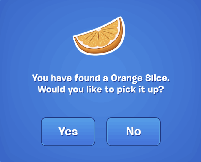 Where to find the Orange Slice Pin in-game