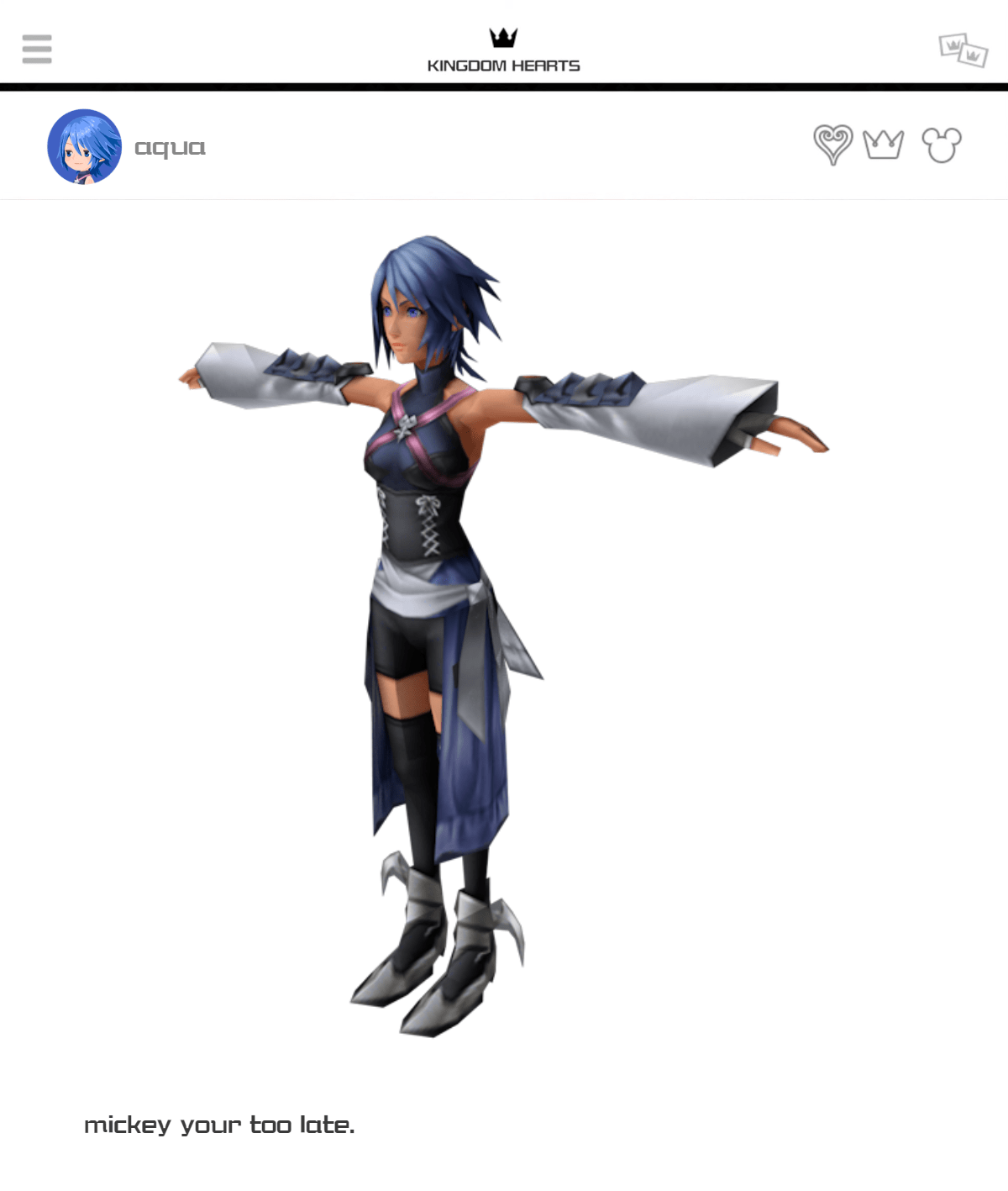 Aqua Kingdom Hearts Rule 34