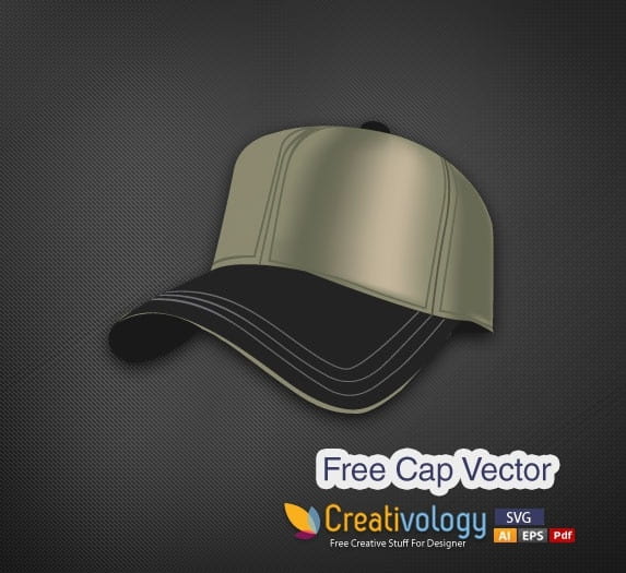 Easy to customize size and colors, completely free to use for personal projects! Free Cap Vector Ai Eps Svg Uidownload