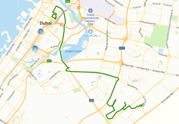 X25 Bus Timetable Karama Bus Station To Dubai Silicon Oasis X25 Bus Route Map 