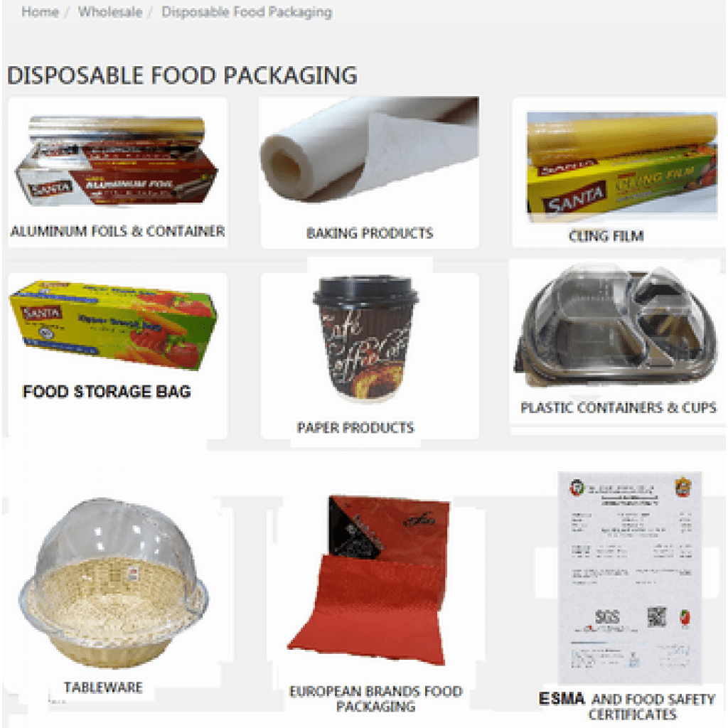 16. Disposable Food Packaging Uaeclean