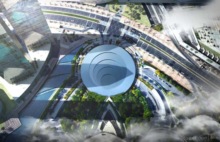 Hyperloop train