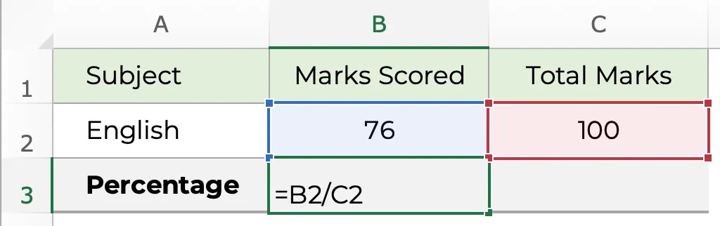 Divide the error by the exact value (we get a decimal number). How To Calculate Percentage In Excel Uber Excel