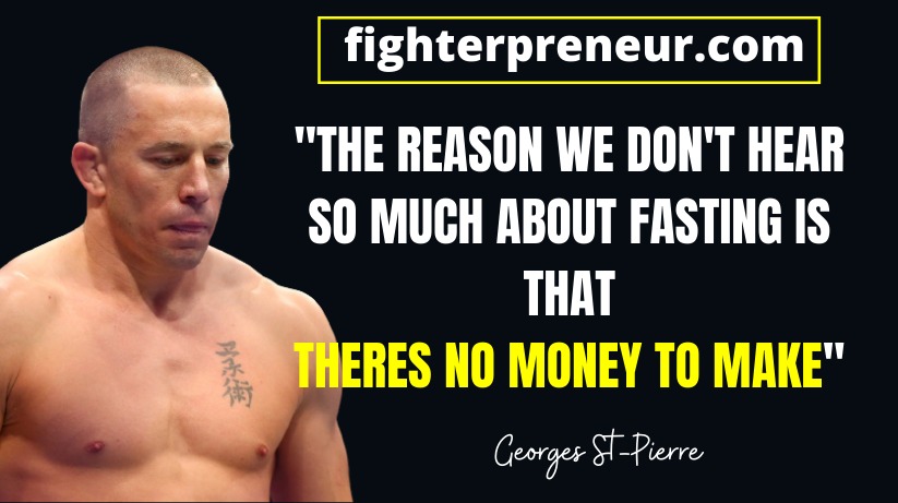 Goerge st Preire UFC LEGENd intremittent fasting