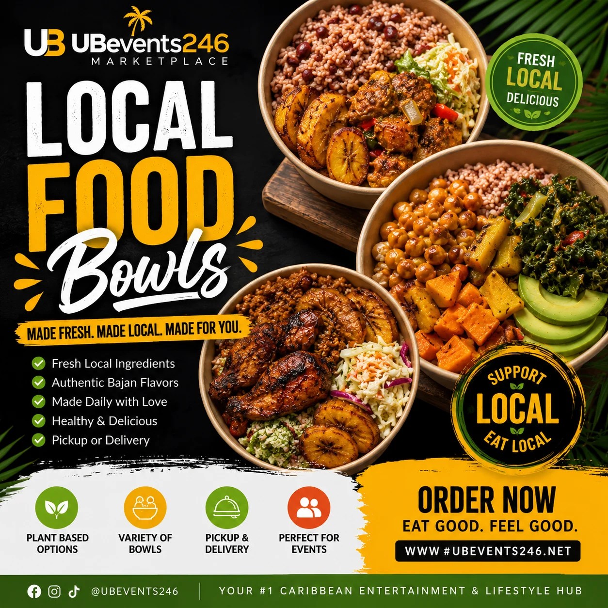 local food bowls