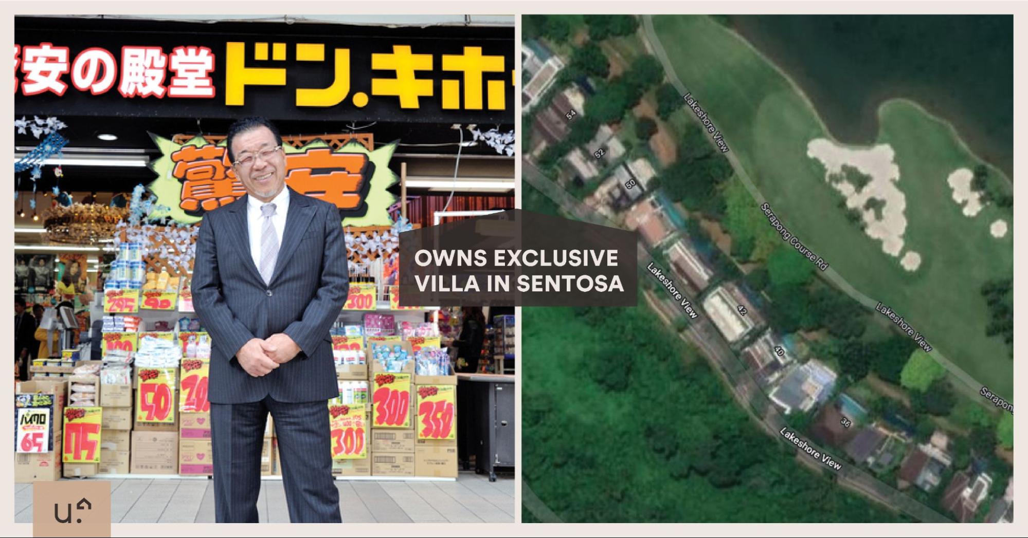 Founder of Don Don Donki Has A $21.25M Villa In Sentosa Cove