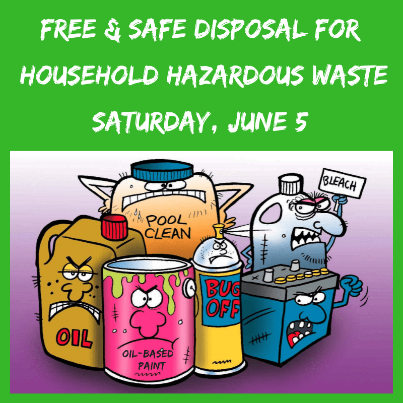 Unlike the old times, though, waste is carefully treated here to avoid contamination and the likes. Free Household Hazardous Waste Recycling Event For Union County Residents June 5 County Of Union New Jersey