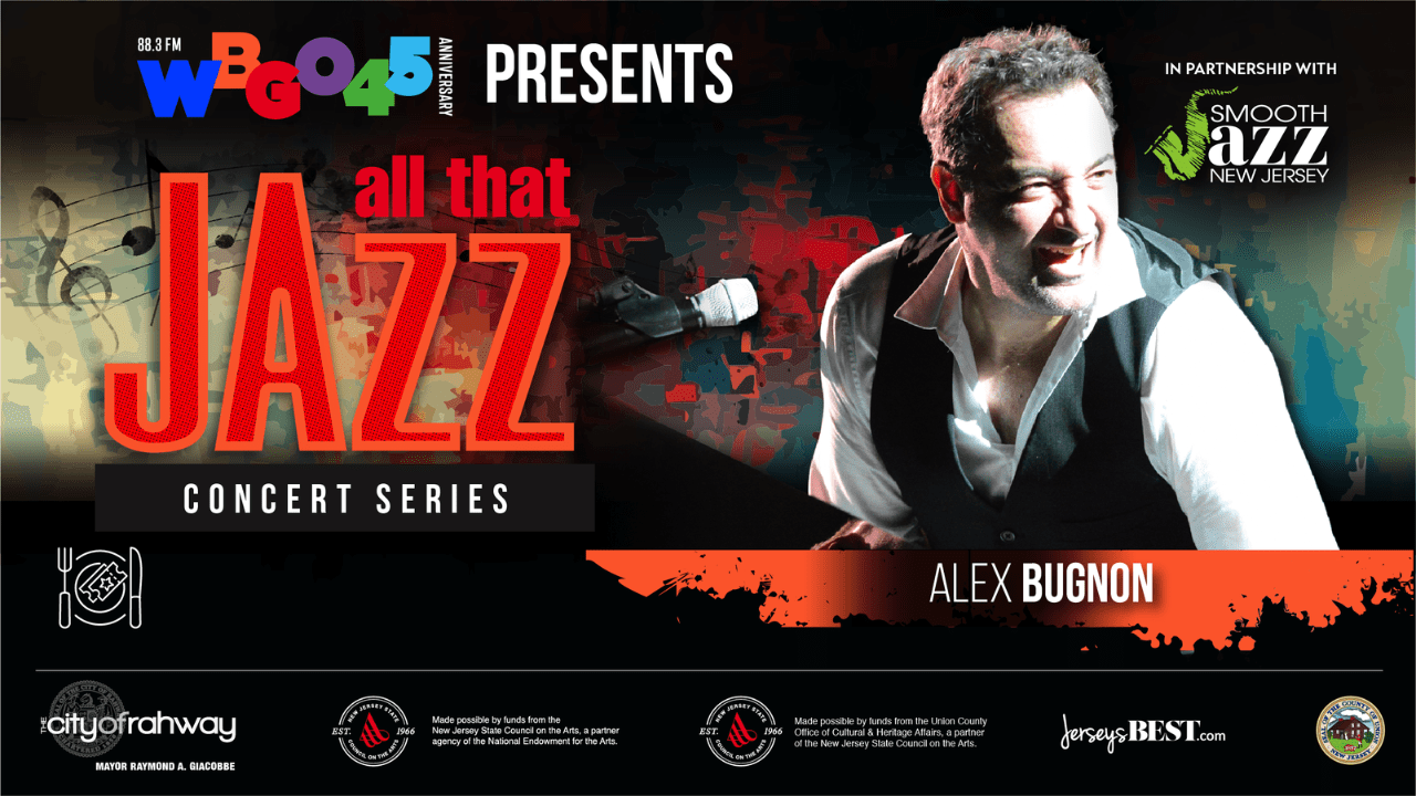 ALEX BUGNON - WBGO PRESENTS ALL THAT JAZZ -