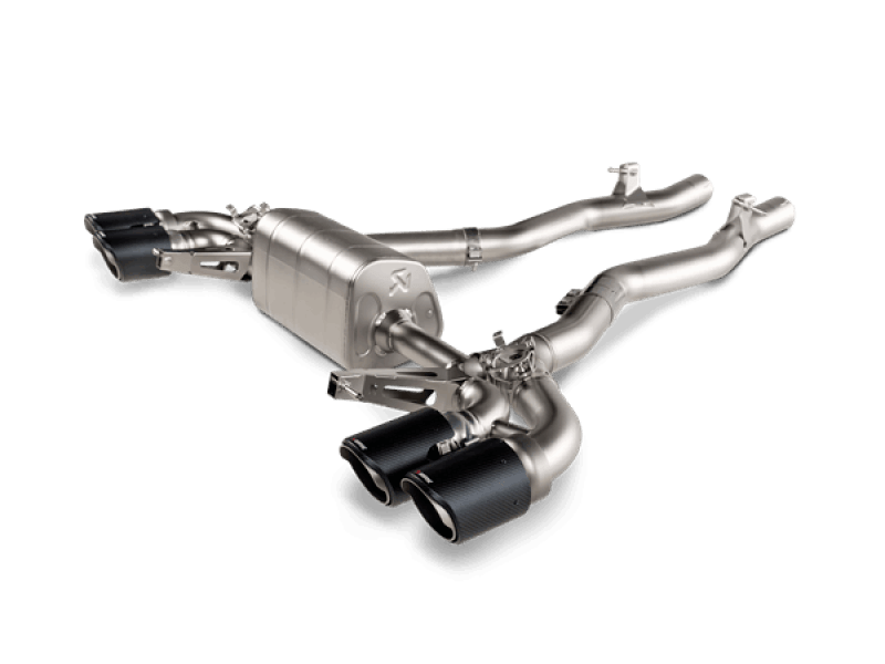 Akrapovic 2020 BMW M8/M8 Competition (F91/F92) w/OPF/GPF Slip-On Line (Titanium) w/Carbon Tips