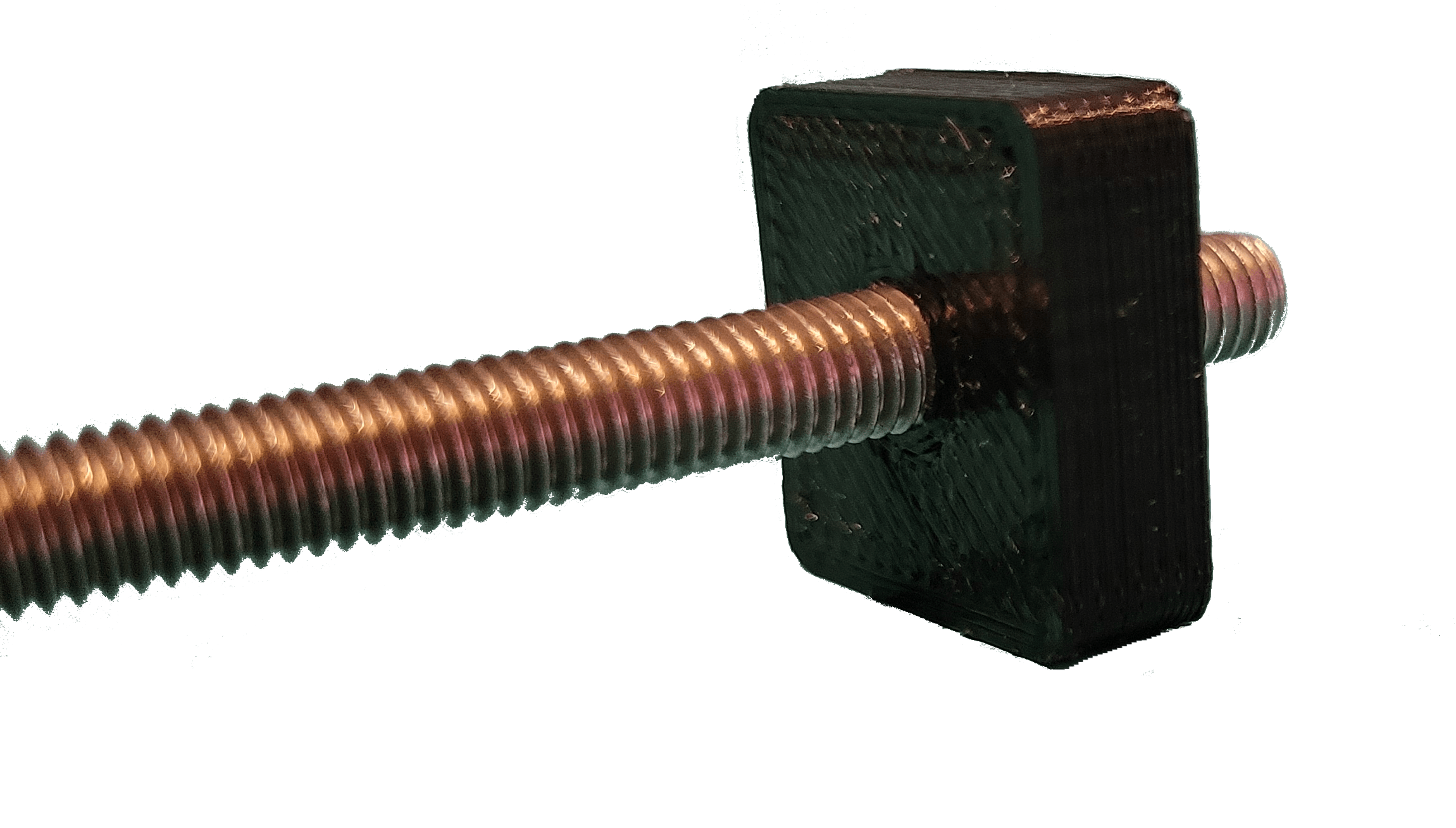 Screw in 3d printed thread