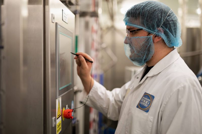 Food Science University Centre Reaseheath - Incredible Gradient Photo - 4K