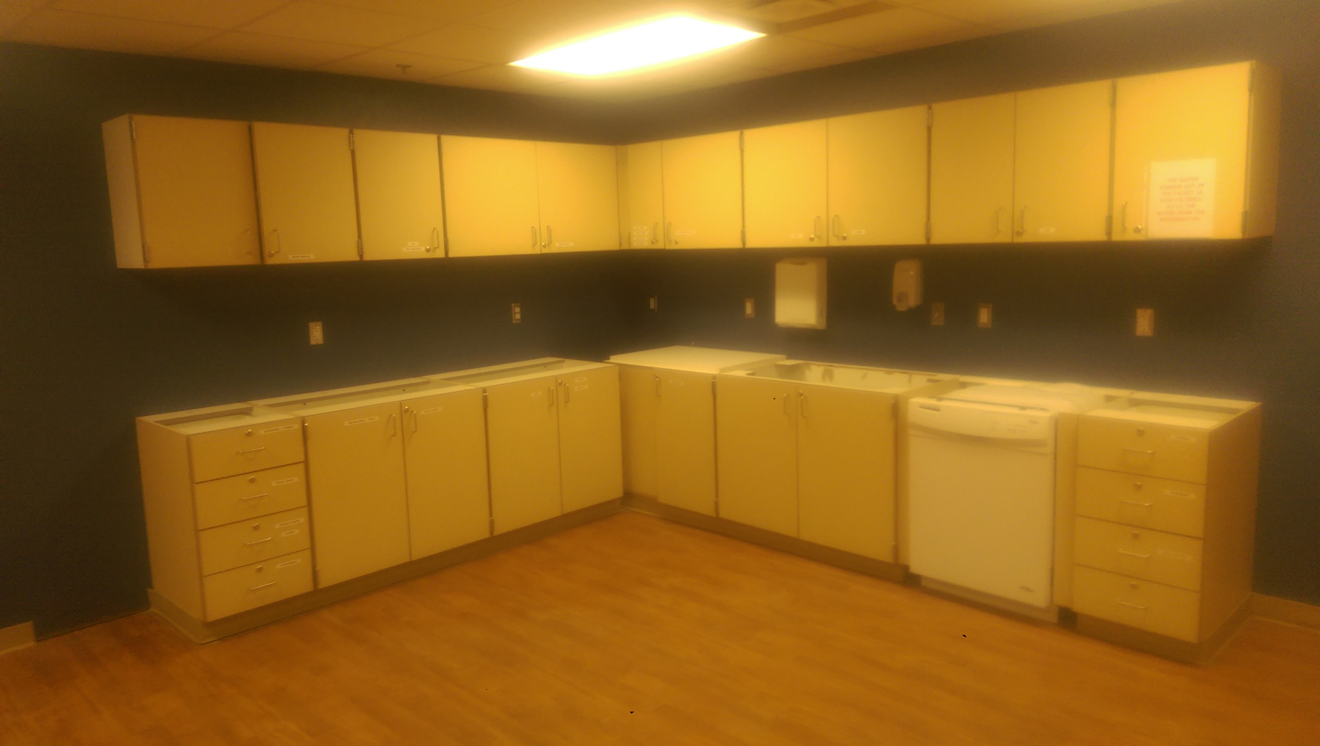 Cabinet Installation & Painting