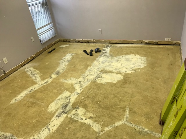Before Vinyl Flooring
