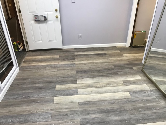 After Vinyl Flooring Installation