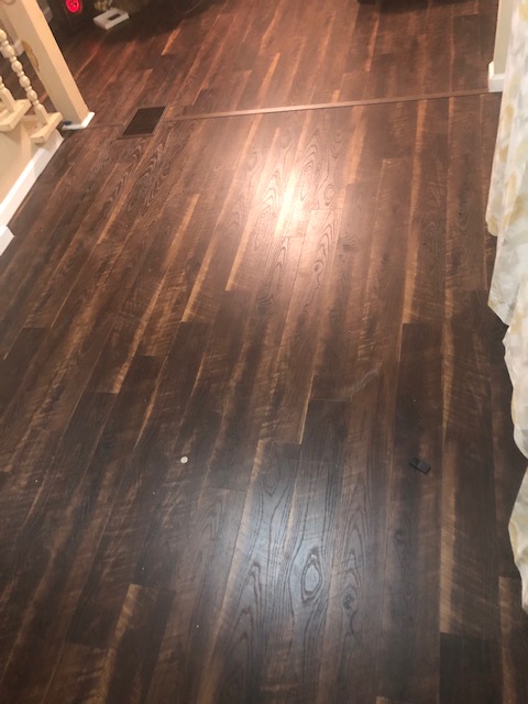 After Laminate Floor Installation