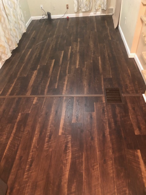 After Laminate Floor Installation
