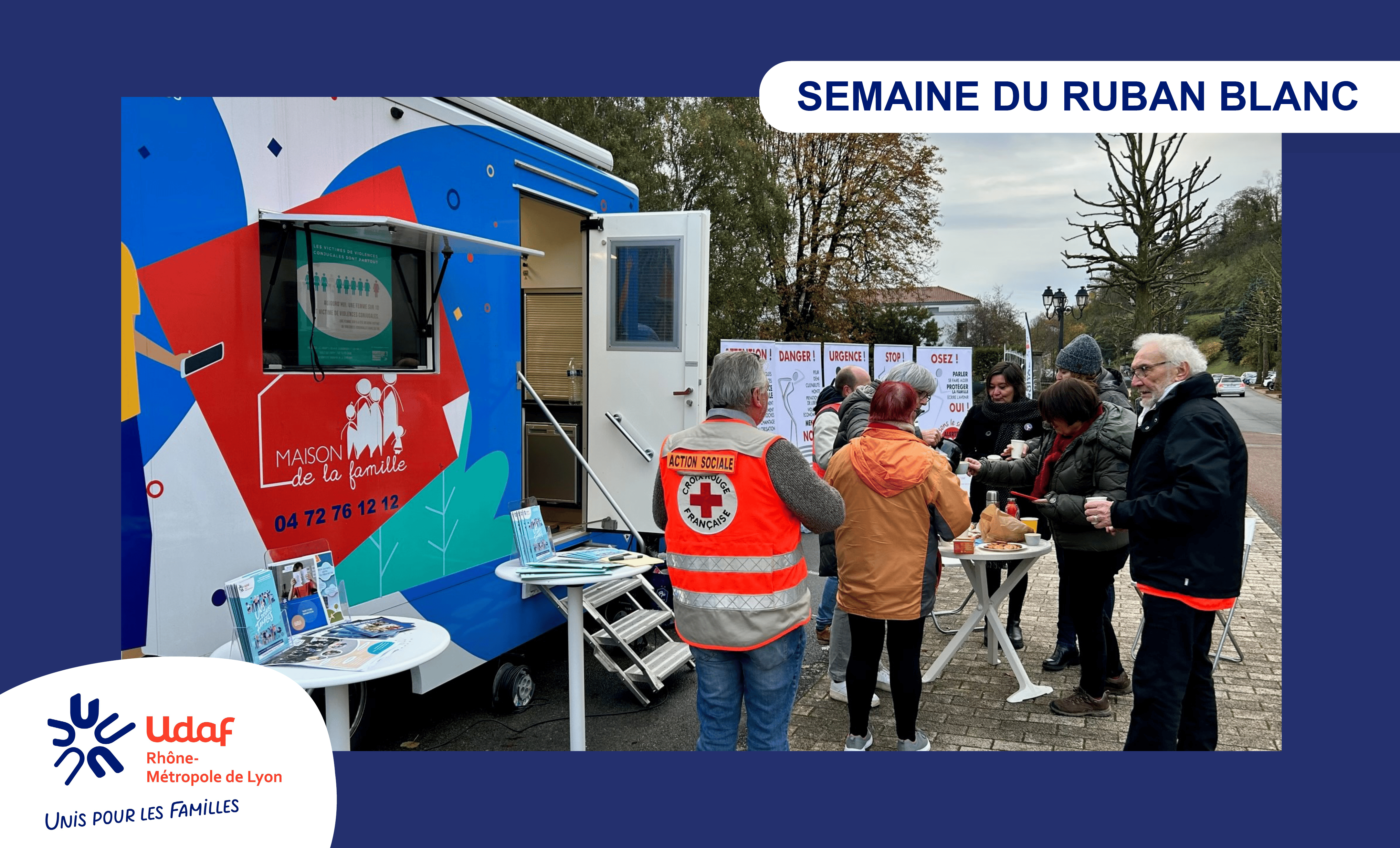 Retour en images de notre participation à la semaine du Ruban Blanc