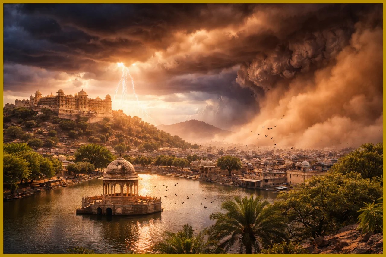 Heat Rises in Rajasthan; Barmer Hottest, Fatehpur Coldest at Night | Udaipur Kiran