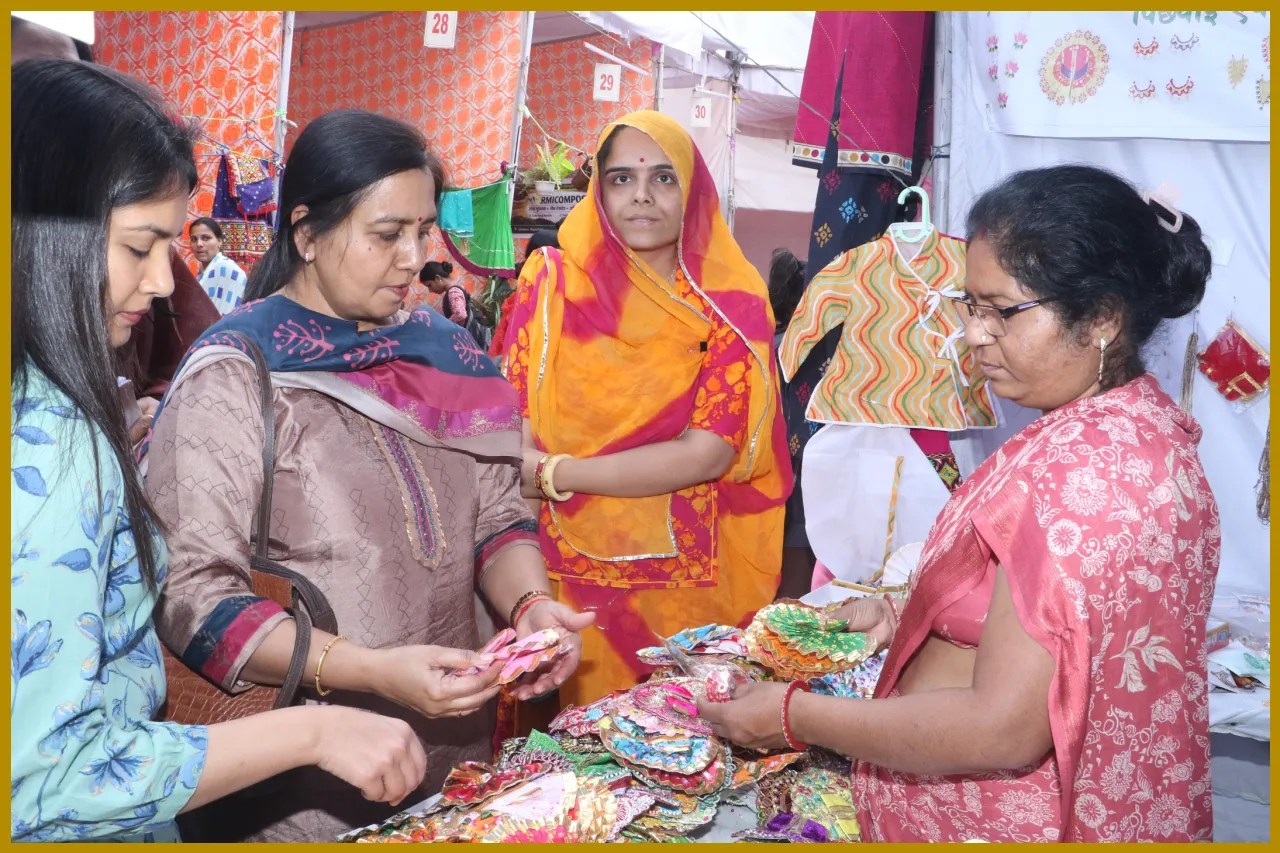 Amrita Haat Fair Concludes with Over ₹29 Lakh Sales | Udaipur Kiran
