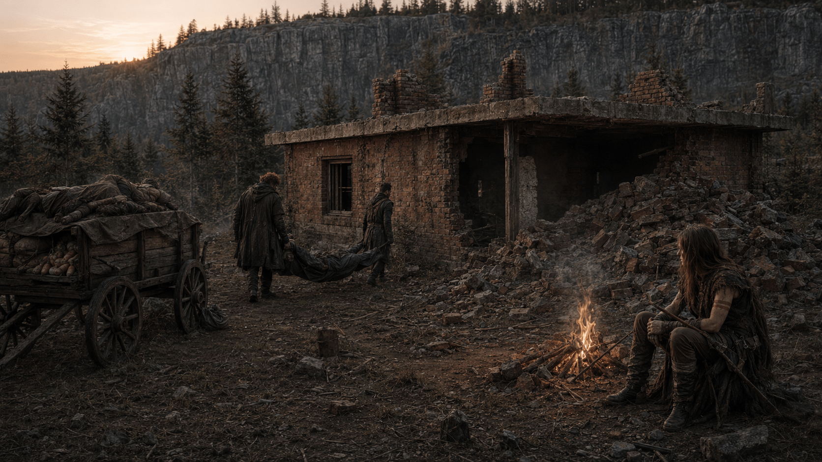 Scene from chapter “Not Enemies” of Symphony — Age of Udgallu