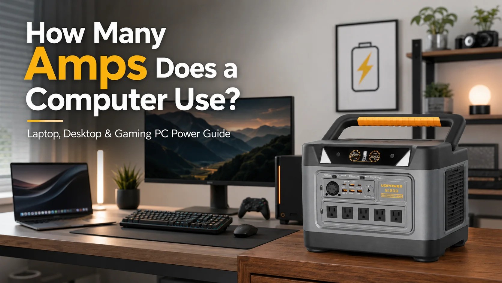 How Many Amps Does A Computer Use Laptop Desktop Gaming PC Guide How Many Amps Does A Computer Use 