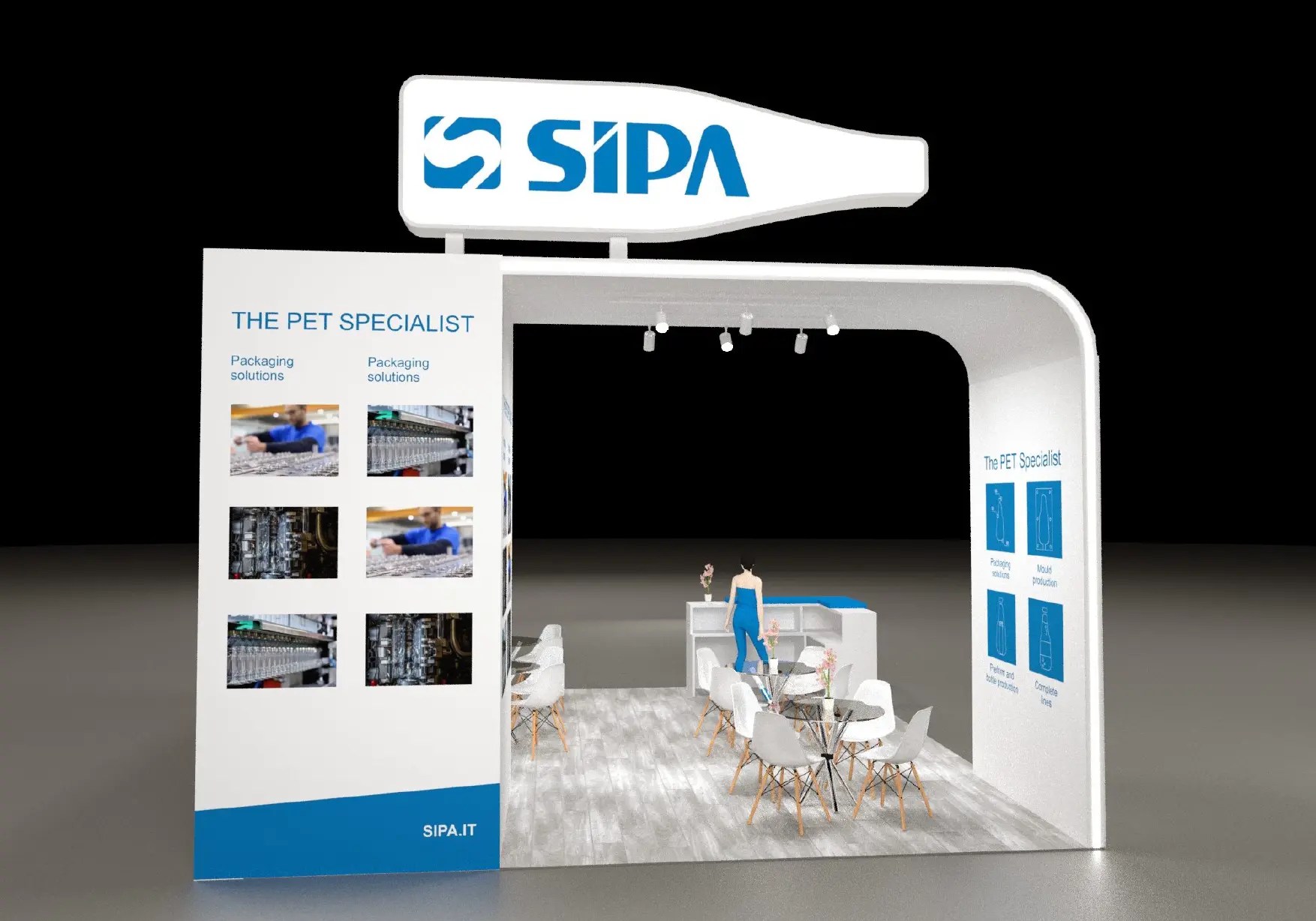 работа Стенд итальянской компании SIPA UPAKEXPO. Москва 2023 3 