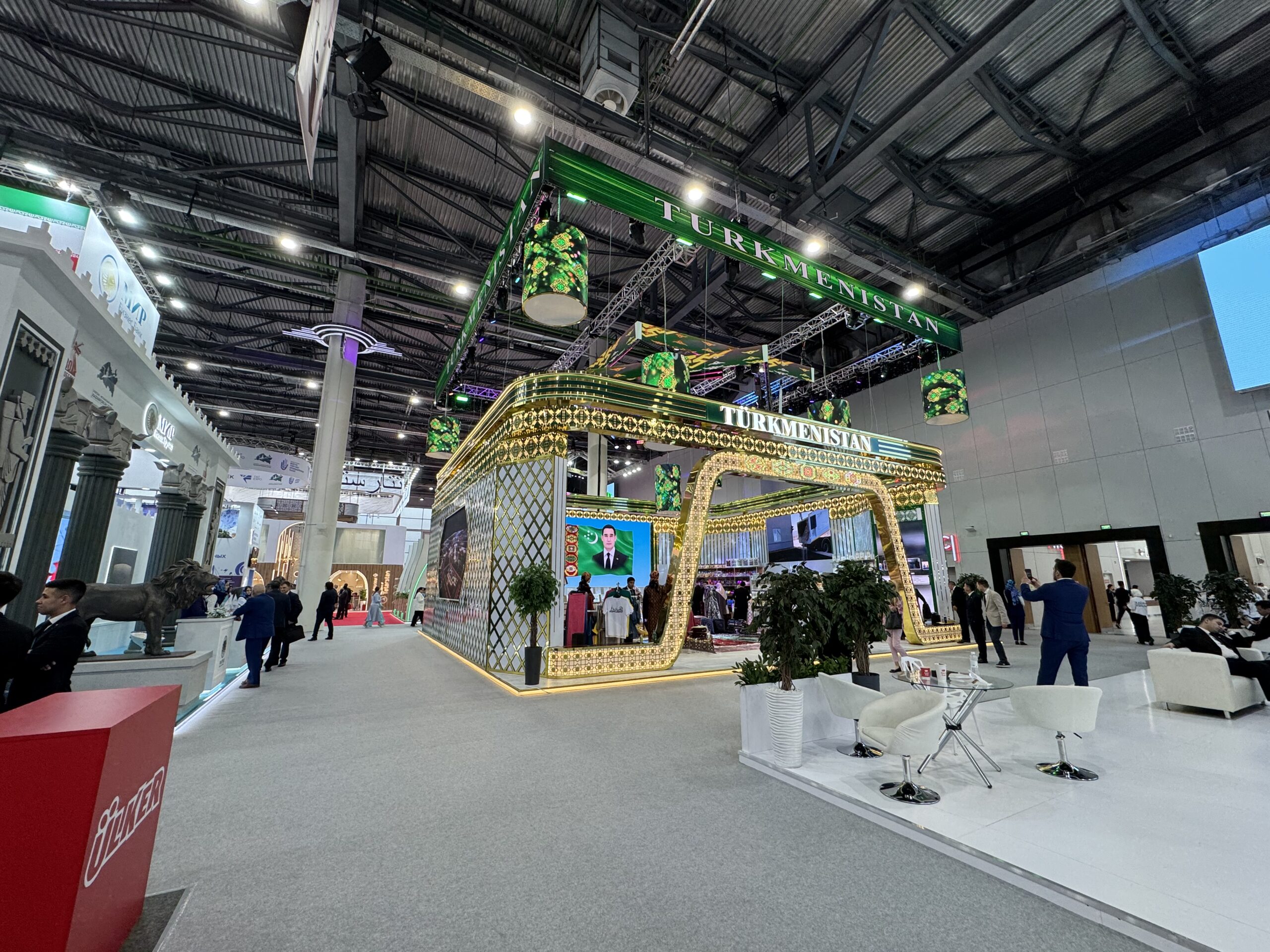 работа Стенд Республики Туркменистан на Russian Halal Expo. Казань 2025 1 