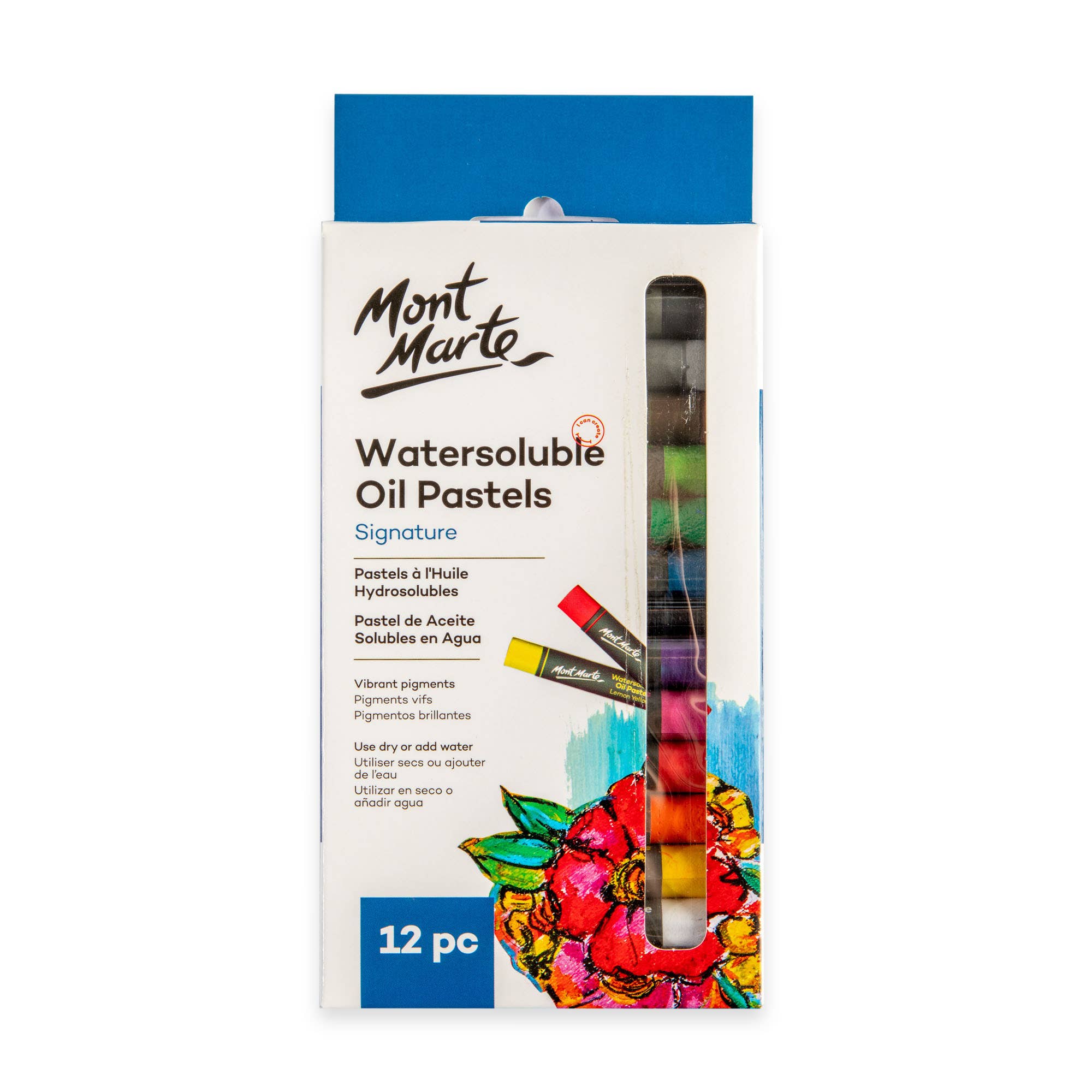 Water-soluble Oil Pastels Signature 12pc