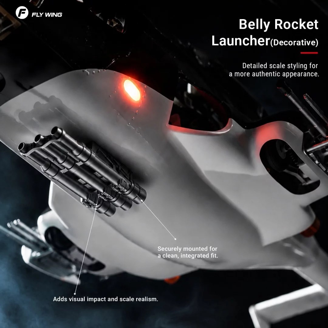 Flywing RC Airwolf 2026 rendu officiel