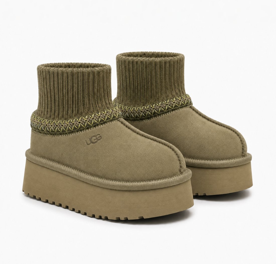 Ugg Tazz Knit Platform Antilope