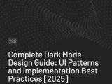 Complete Dark Mode Design Guide Ui Patterns And Implementation Best