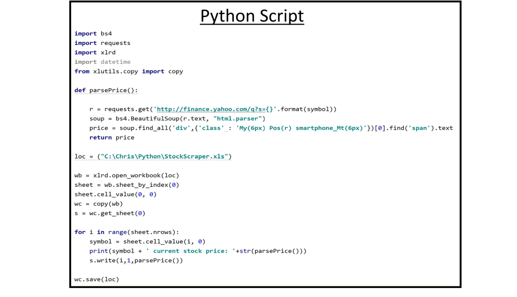Python Script