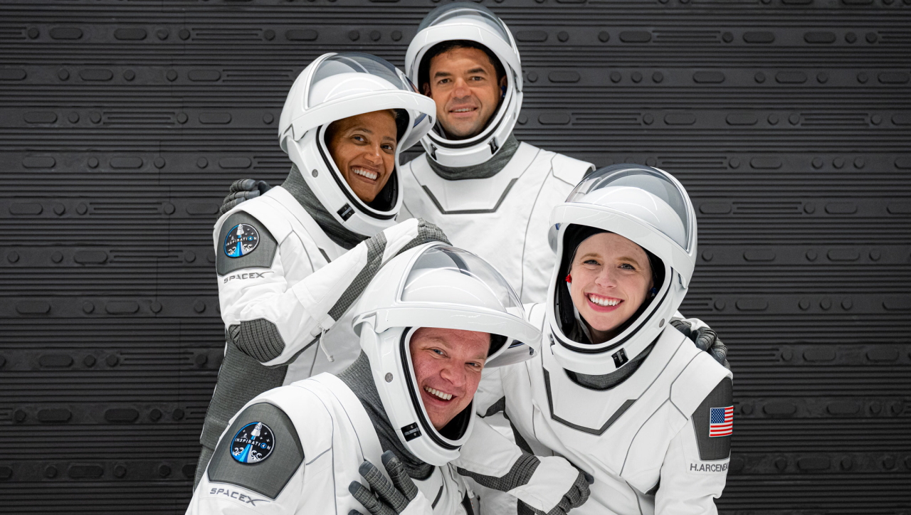 Inspiration 4: Civil a (földkörüli) pályán!