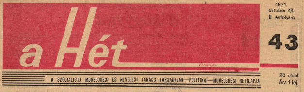 Új Hét – egy év