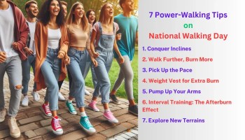 7 Power-Walking Tips on National Walking Day