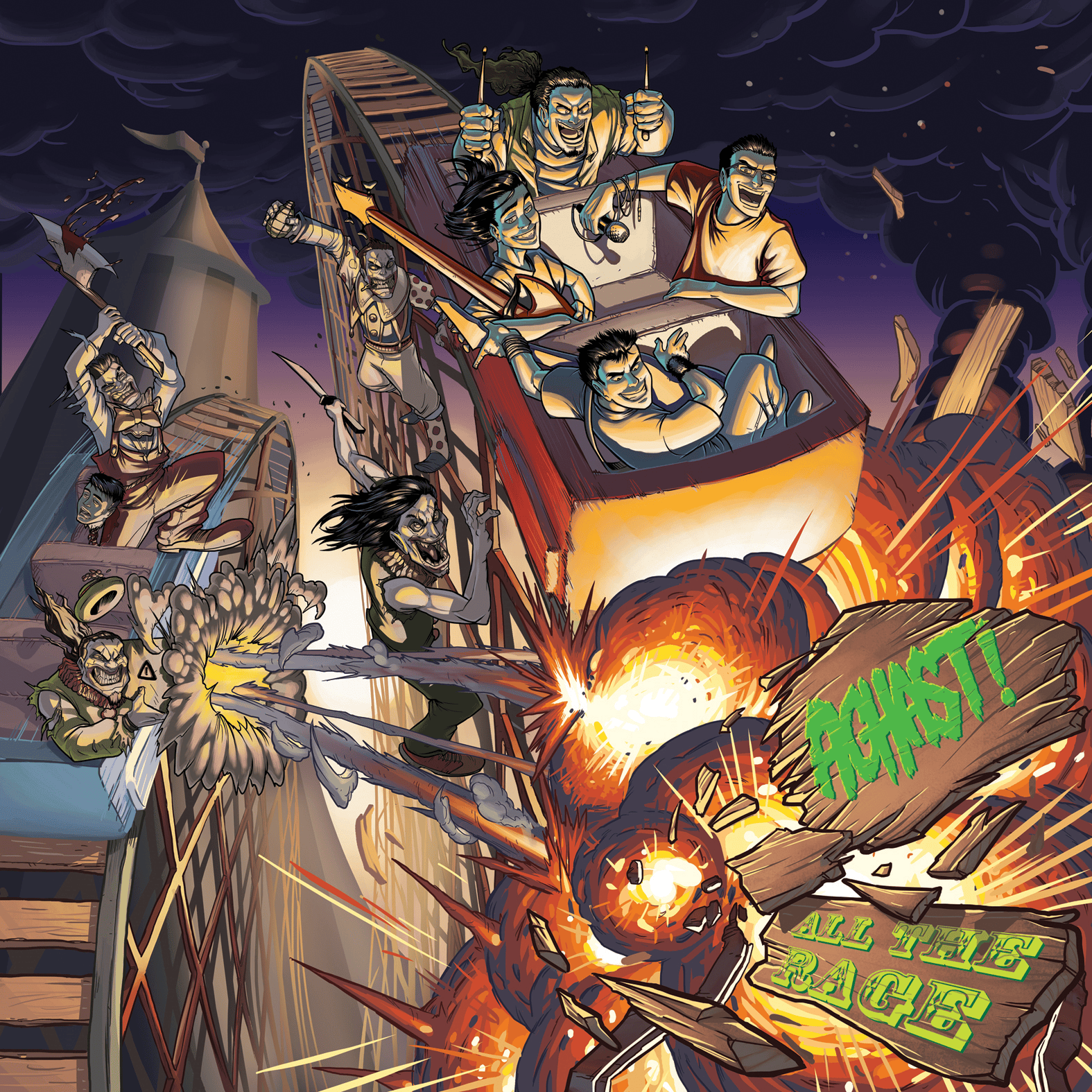 Aghast! - All The Rage