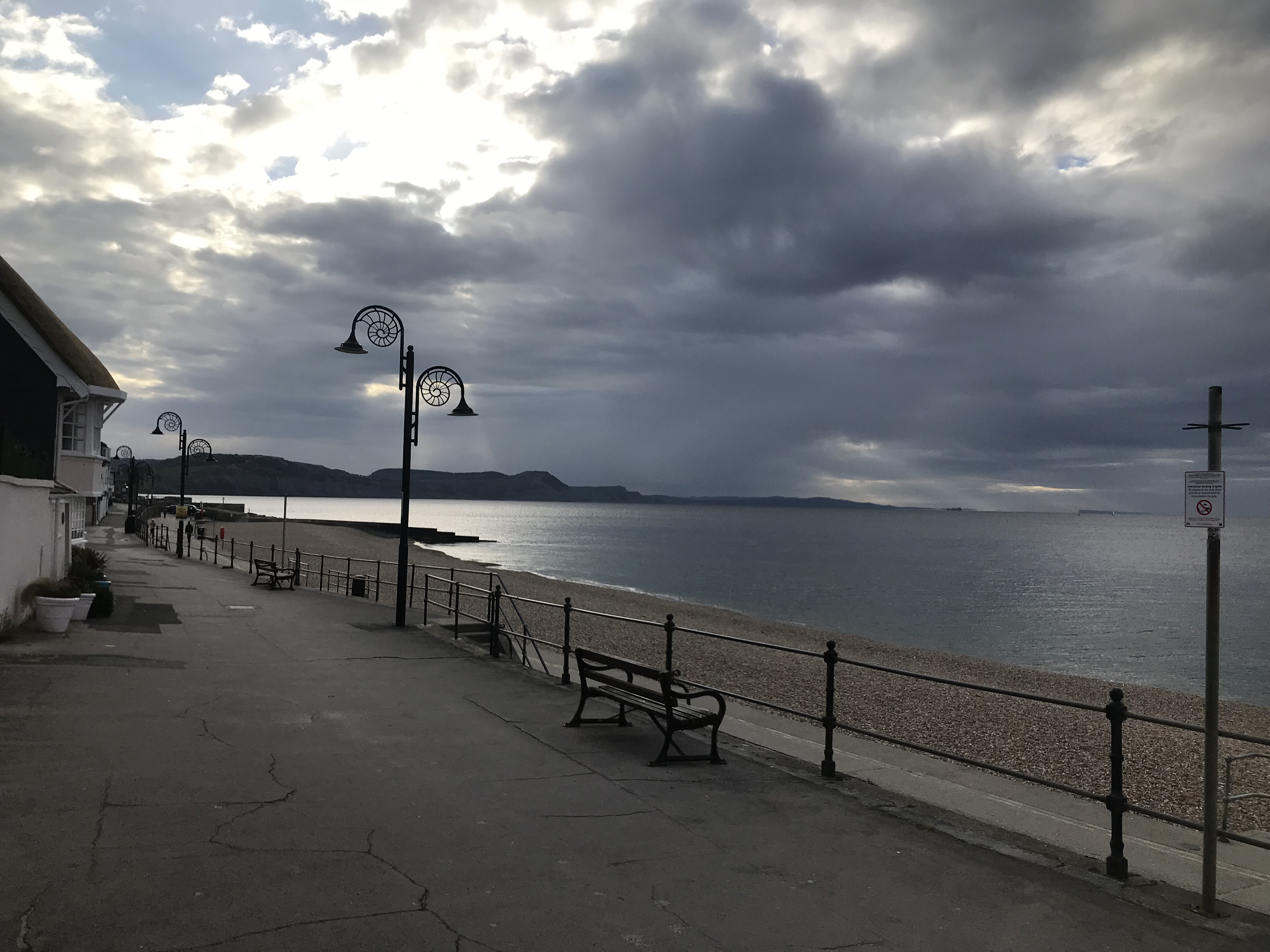 Promenade looking east