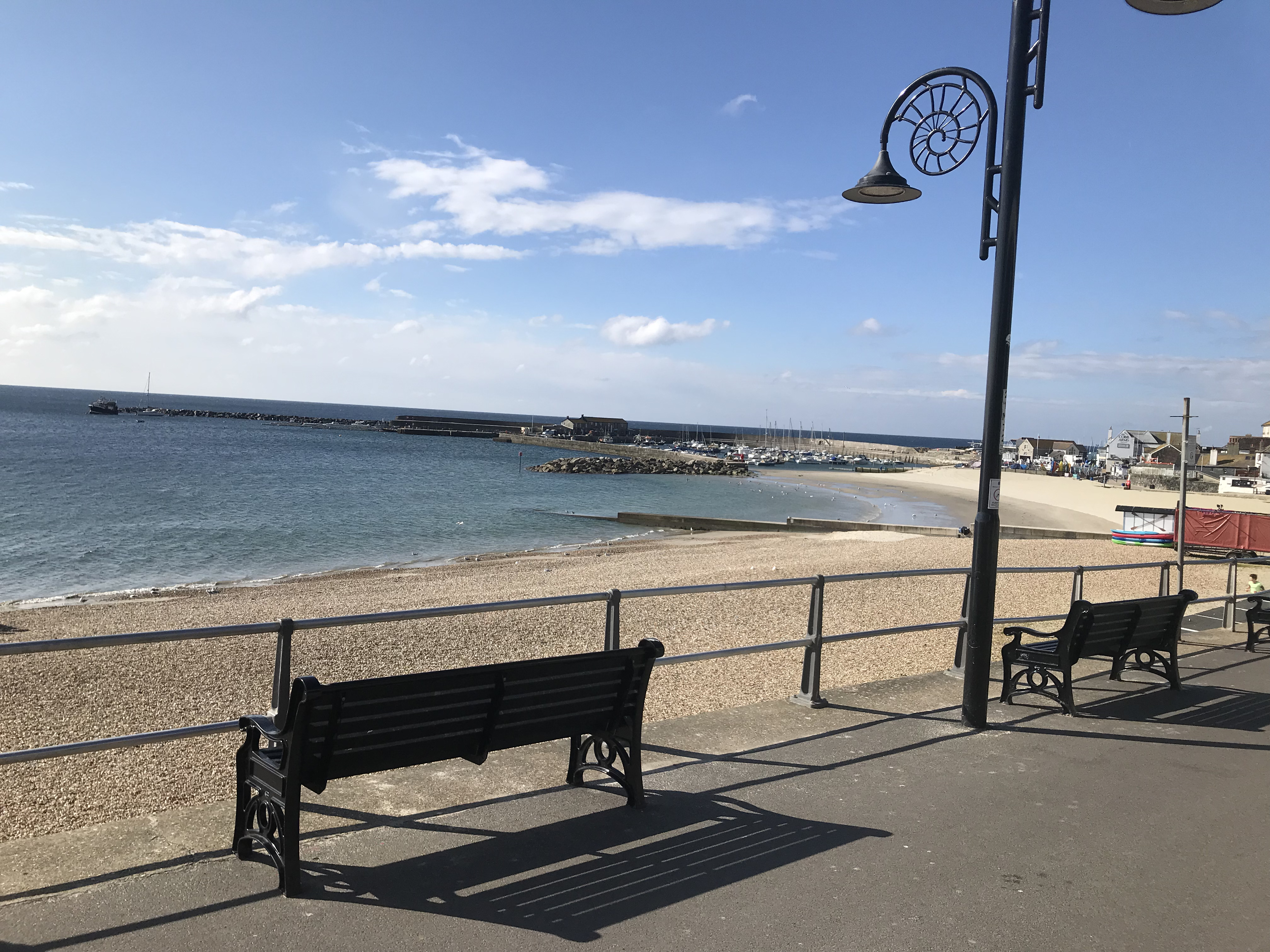 Promenade looking west