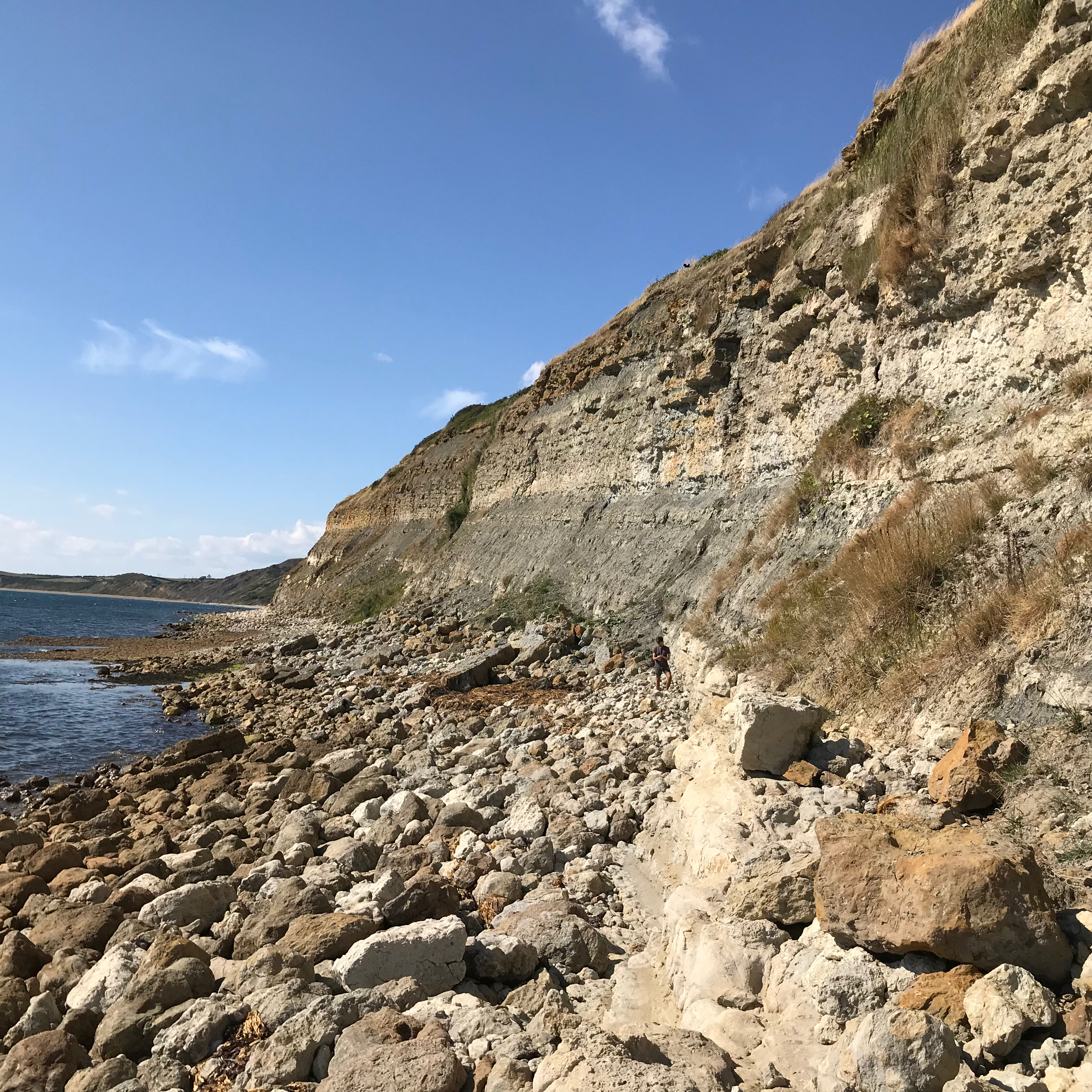 Osmington Mills cliff