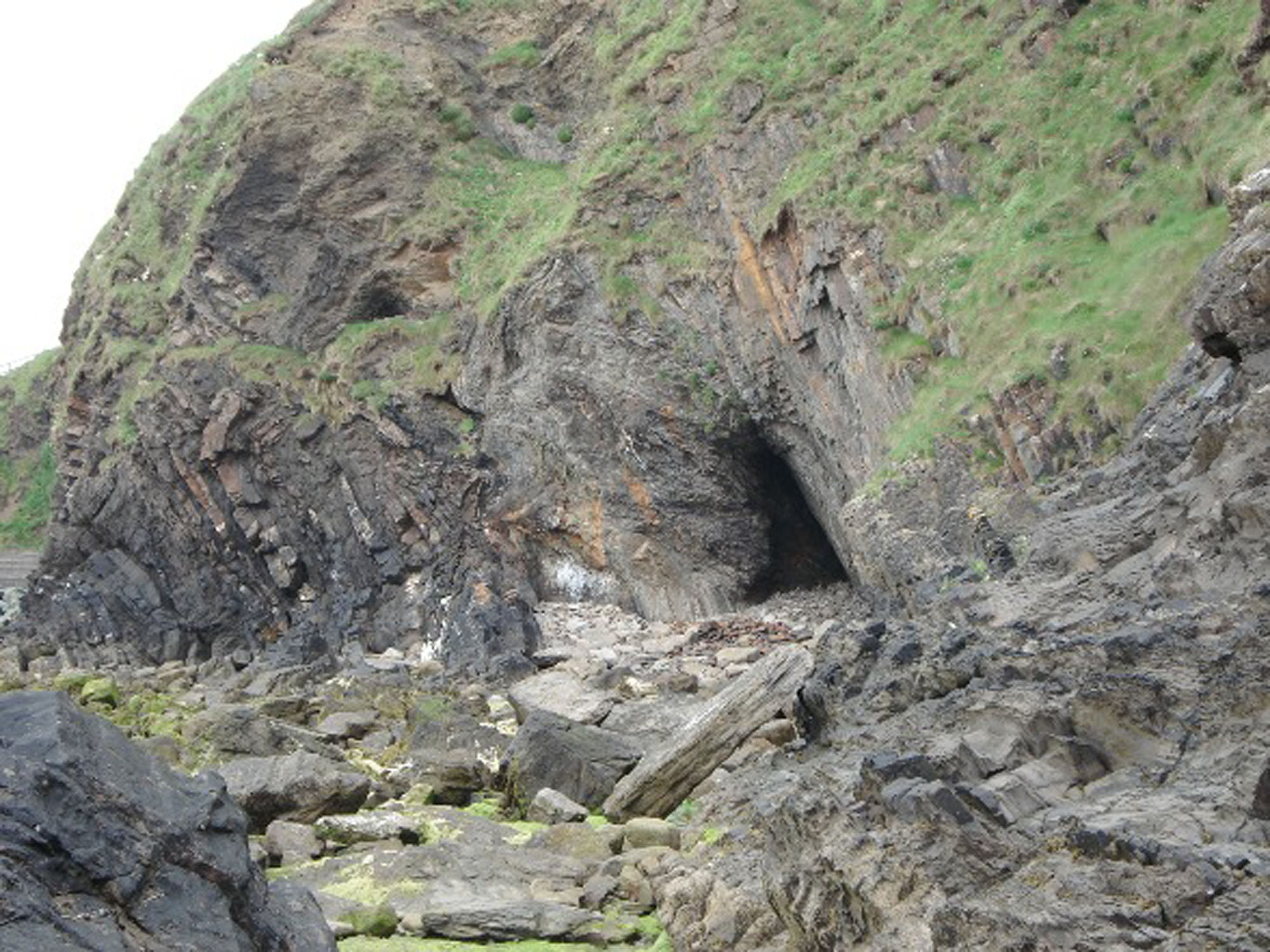 Small cave