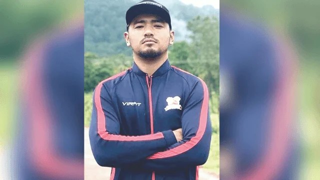 Jonathan Rongsen Nagaland Cricketer Jonathan Rongsen Longkumer to Play for UK Cricket Club