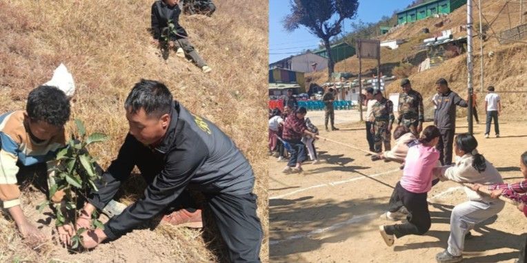 Sangkungmai: Assam Rifles Hosts “A Day With The Company Commander”