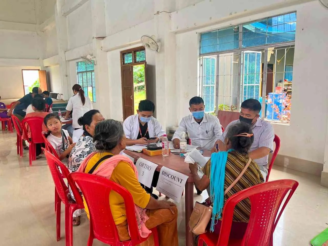 Humanitarian Initiatives Mark Chandel with Blood Donation and Mega Health Camp