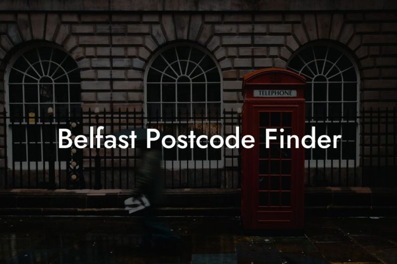 Belfast Postcode Finder Uk Postcode Database Csv Mysql Postcodes - Space Pictures - Classic Retina Collection