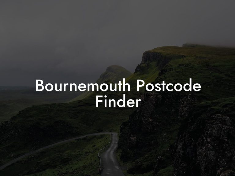 Bournemouth Postcode Finder Uk Postcode Database Csv Mysql Postcodes - Download Professional Vintage Design | 4K