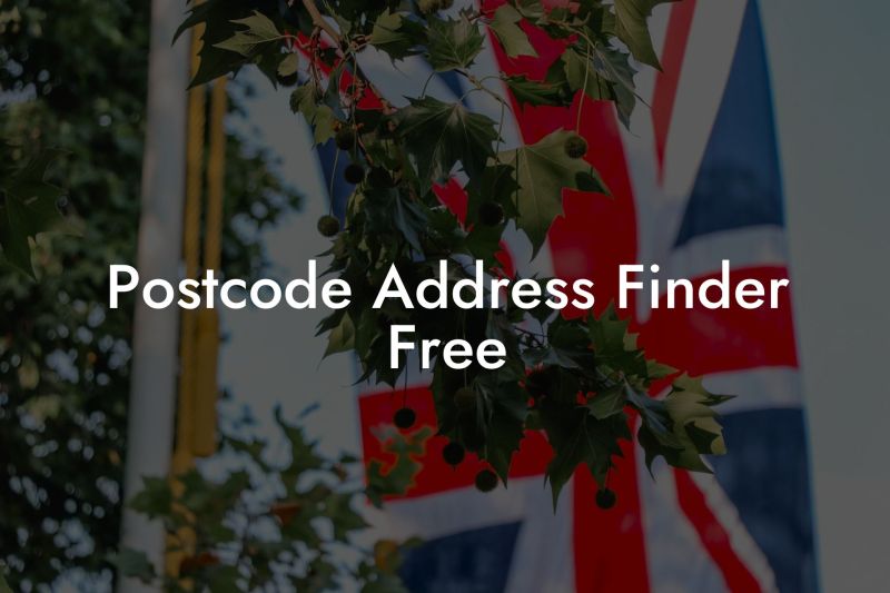 Postcode Address Lookups - Best Light Arts in Ultra HD