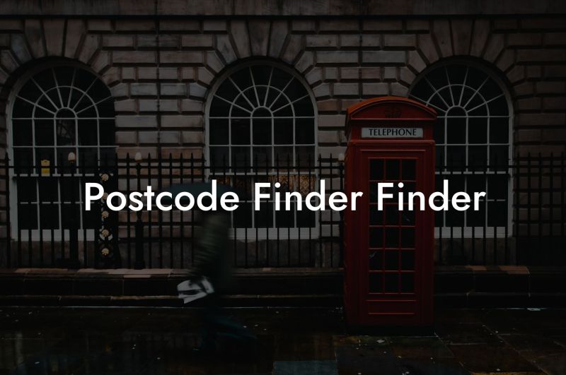 How To Search For An Address Or Postcode Using Postcode Finder - Modern Landscape Pattern - Mobile