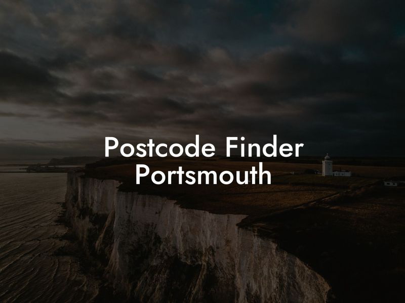 Portsmouth Postcode Lookups Address Lists Map Logic - Colorful Pattern Collection - Mobile Quality