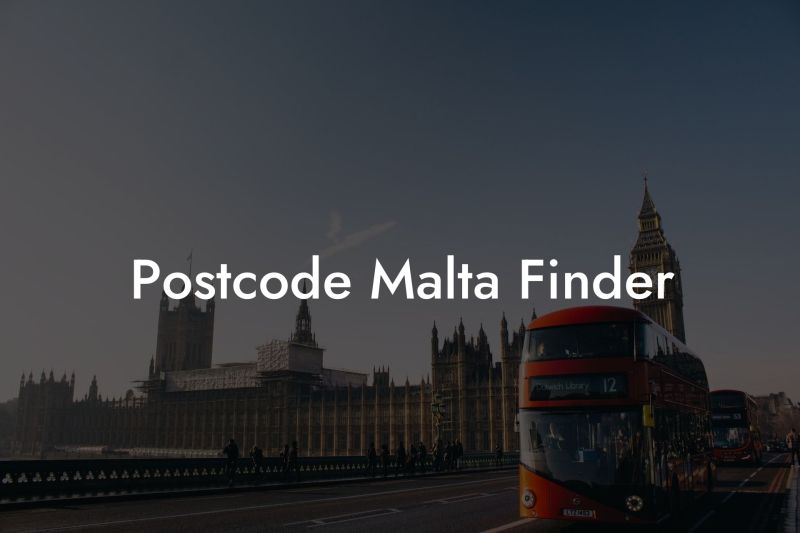 Malta Postcode Finder - Mobile Sunset Designs for Desktop