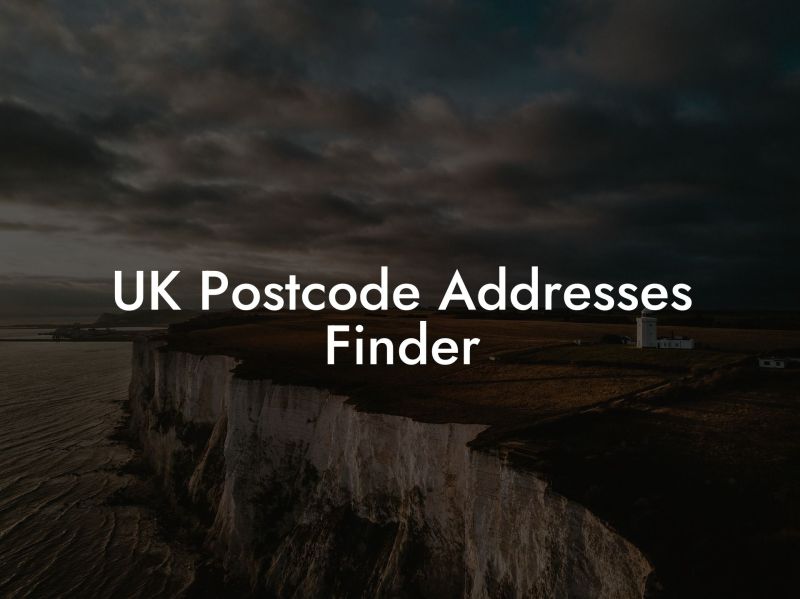Postcode Addresses Finder Uk Postcode Database Csv Mysql Postcodes - Landscape Textures - Modern Full HD Collection